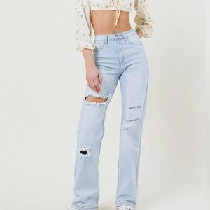 Women's Wide Straight Jeans